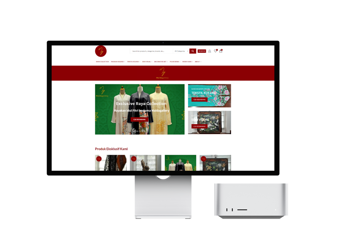 ubbu running on a desktop computer
