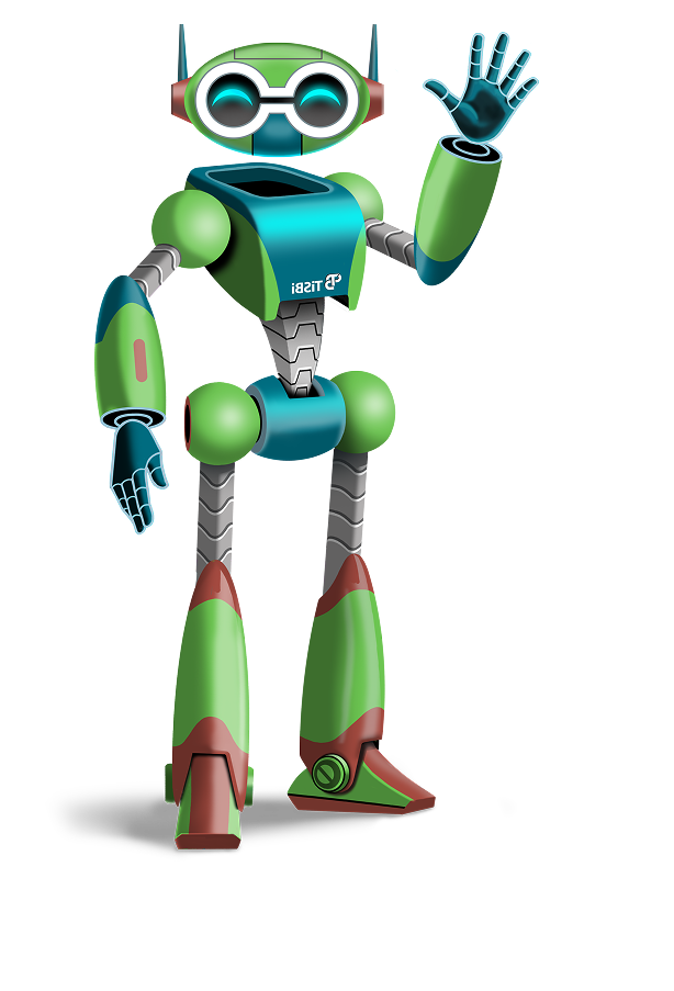 TSB Digital robot waving